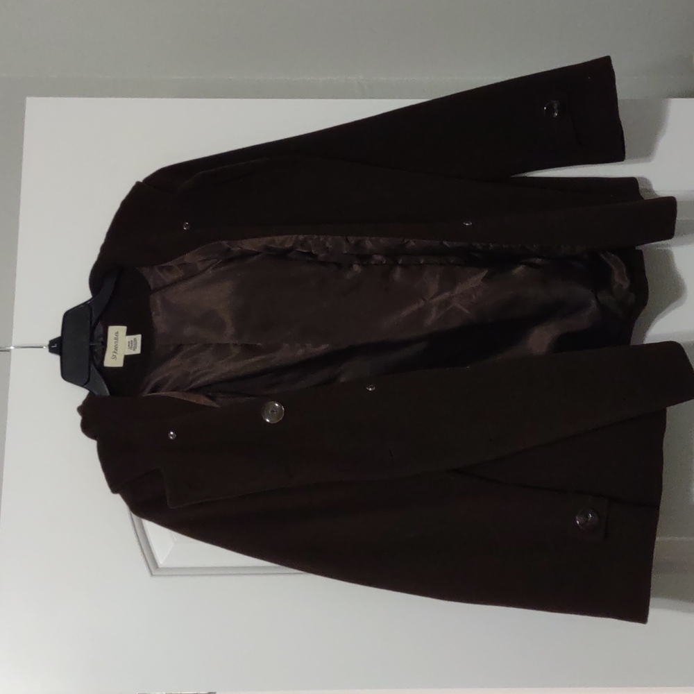 Women's large brown Pea Coat